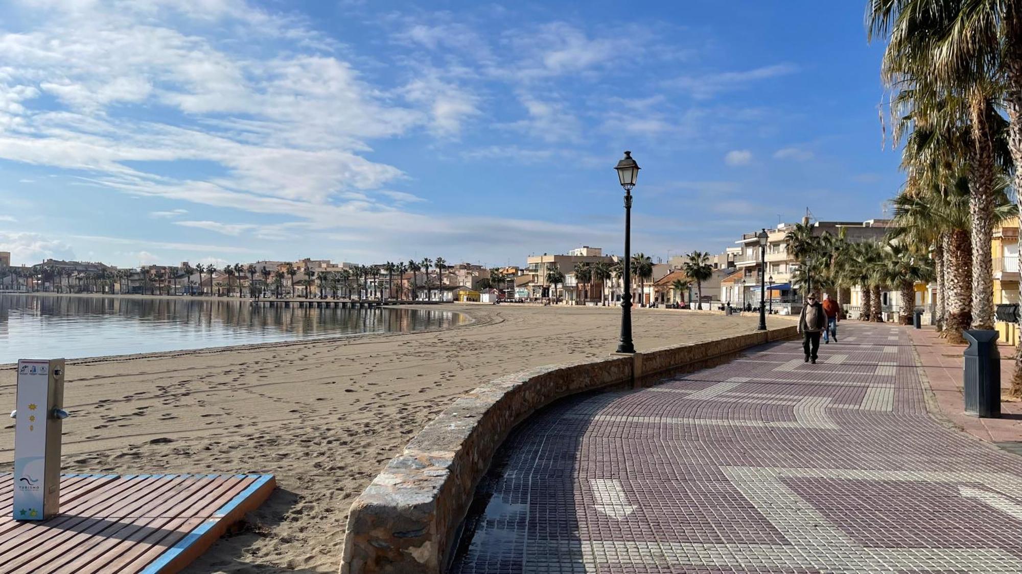 Charming Beachfront Apartment Мурсия Экстерьер фото