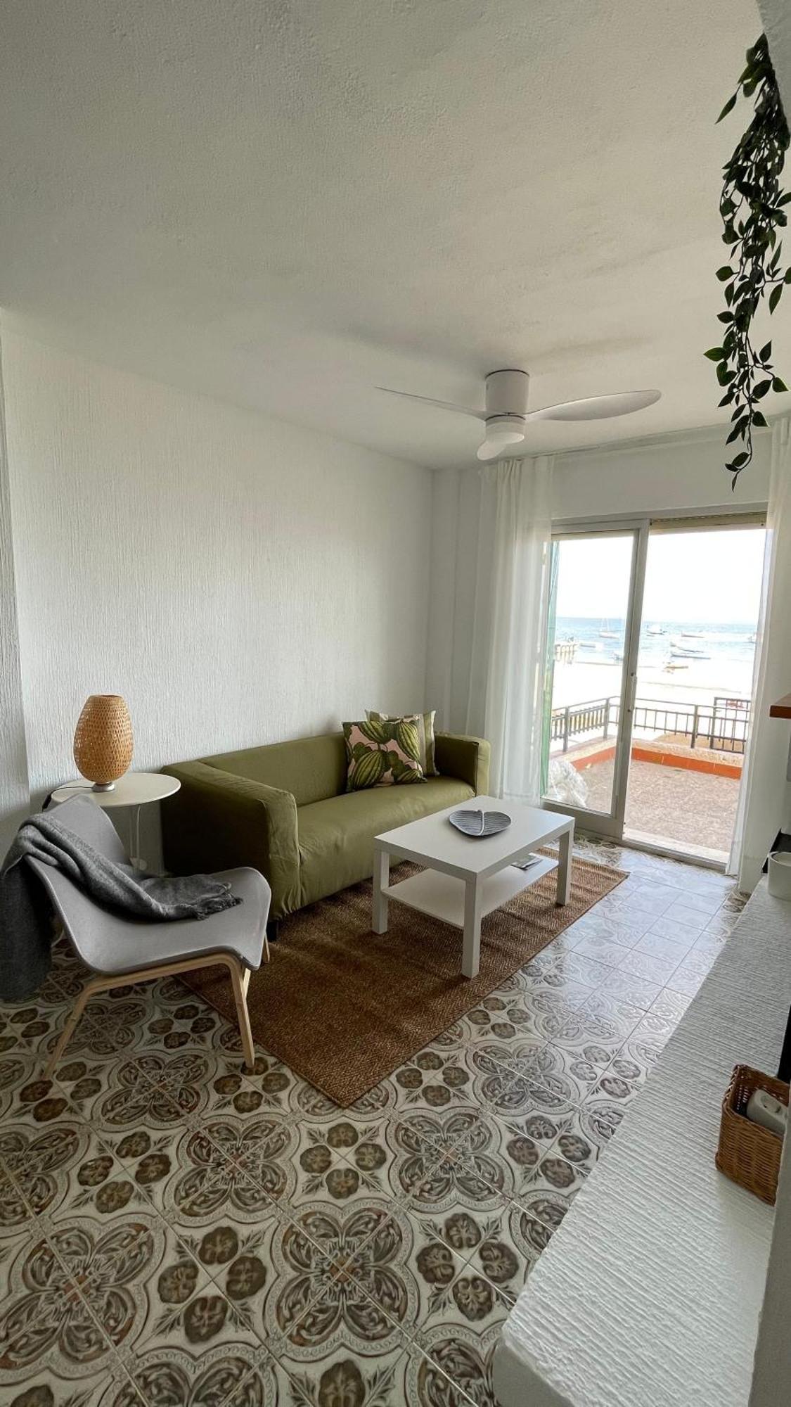 Charming Beachfront Apartment Мурсия Экстерьер фото